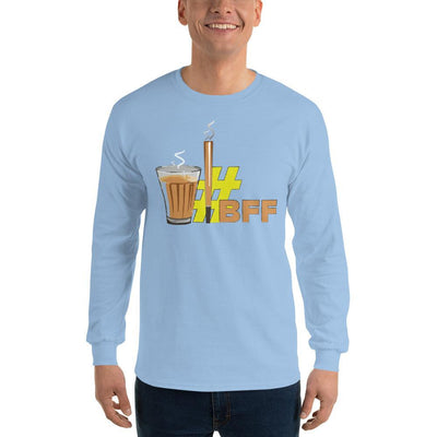 Light Blue / S Bengali Ultra Cotton Long Sleeve T-Shirt - BFF