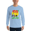 Light Blue / S Bengali Ultra Cotton Long Sleeve T-Shirt - Bosonto Ese Gache