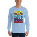 Light Blue / S Bengali Ultra Cotton Long Sleeve T-Shirt - Funky Sarcasm