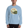 Light Blue / S Bengali Unisex Heavy Blend Crewneck Sweatshirt - Amar Kolkata Tram