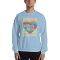 Light Blue / S Bengali Unisex Heavy Blend Crewneck Sweatshirt - Bangla Love