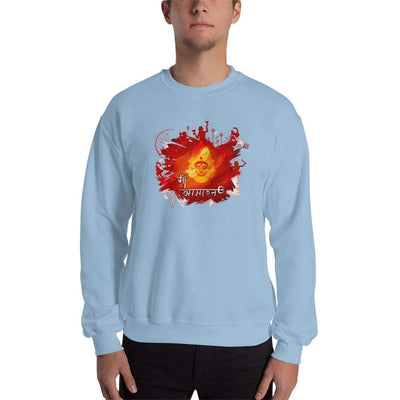 Light Blue / S Bengali Unisex Heavy Blend Crewneck Sweatshirt - Maa Aaschen