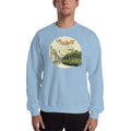 Light Blue / S Bengali Unisex Heavy Blend Crewneck Sweatshirt - My Kolkata Tram