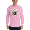 Light Pink / S Bengali Ultra Cotton Long Sleeve T-Shirt - Amar Kolkata-Rickshow