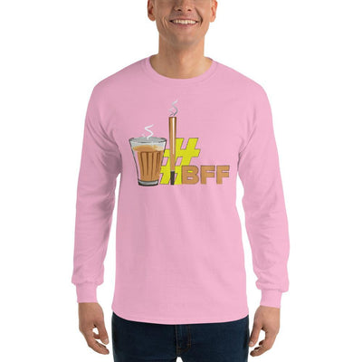 Light Pink / S Bengali Ultra Cotton Long Sleeve T-Shirt - BFF