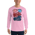 Light Pink / S Bengali Ultra Cotton Long Sleeve T-Shirt - Guru Fata-Fati