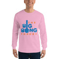 Light Pink / S Bengali Ultra Cotton Long Sleeve T-Shirt - The Big Bong Theory