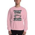 Light Pink / S Bengali Unisex Heavy Blend Crewneck Sweatshirt - F for Fish