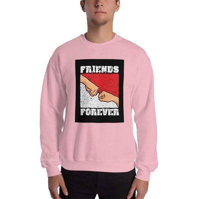 Light Pink / S Bengali Unisex Heavy Blend Crewneck Sweatshirt -Friends Forever