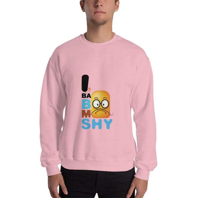 Light Pink / S Bengali Unisex Heavy Blend Crewneck Sweatshirt - I, Ba Boo Mo Shy