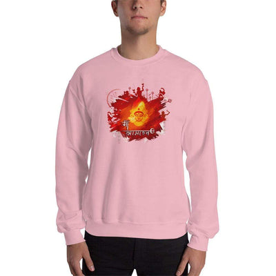 Light Pink / S Bengali Unisex Heavy Blend Crewneck Sweatshirt - Maa Aaschen