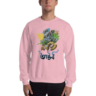 Light Pink / S Bengali Unisex Heavy Blend Crewneck Sweatshirt - Tandav