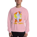 Light Pink / S Bengali Unisex Heavy Blend Crewneck Sweatshirt - Vidya Roopeno