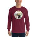 Maroon / S Bengali Ultra Cotton Long Sleeve T-Shirt - Amar Kolkata-Rickshow