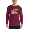 Maroon / S Bengali Ultra Cotton Long Sleeve T-Shirt - Narod Narod