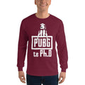 Maroon / S Bengali Ultra Cotton Long Sleeve T-Shirt - PUBG Te PHD