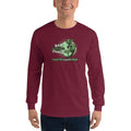 Maroon / S Bengali Ultra Cotton Long Sleeve T-Shirt -Ramgorurer Chhana Hashte Tader Mana