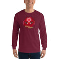 Maroon / S Bengali Ultra Cotton Long Sleeve T-Shirt - Shubho Bijoya