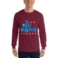 Maroon / S Bengali Ultra Cotton Long Sleeve T-Shirt - The Big Bong Theory