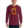 Maroon / S Bengali Ultra Cotton Long Sleeve T-Shirt - TrishulDhaarini