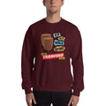 Maroon / S Bengali Unisex Heavy Blend Crewneck Sweatshirt -Bong Friendship Goals