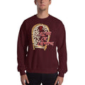 Maroon / S Bengali Unisex Heavy Blend Crewneck Sweatshirt - Eso He Baishakh