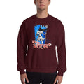 Maroon / S Bengali Unisex Heavy Blend Crewneck Sweatshirt - Har Har Mahadev