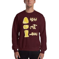 Maroon / S Bengali Unisex Heavy Blend Crewneck Sweatshirt - Muro Peti Lyaja