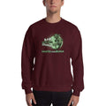 Maroon / S Bengali Unisex Heavy Blend Crewneck Sweatshirt - Ramgorurer Chhana Hashte Tader Mana