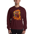 Maroon / S Bengali Unisex Heavy Blend Crewneck Sweatshirt - Trishuldhaarini