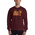 Maroon / S Bengali Unisex Heavy Blend Crewneck Sweatshirt - Tui Ki Parar Dada?