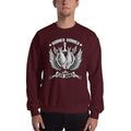 Maroon / S Bengali Unisex Heavy Blend Crewneck Sweatshirt - Winner Winner Ilish Dinner