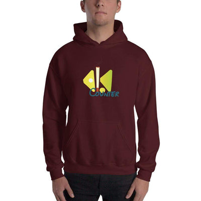 Maroon / S Bengali Unisex Heavy Blend Hooded Sweatshirt - Bar Counter