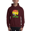 Maroon / S Bengali Unisex Heavy Blend Hooded Sweatshirt - Bosonto Ese Gache