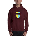 Maroon / S Bengali Unisex Heavy Blend Hooded Sweatshirt - Dopple Bonger