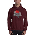 Maroon / S Bengali Unisex Heavy Blend Hooded Sweatshirt - Khol Dwar Khol- Laglo Je Dol