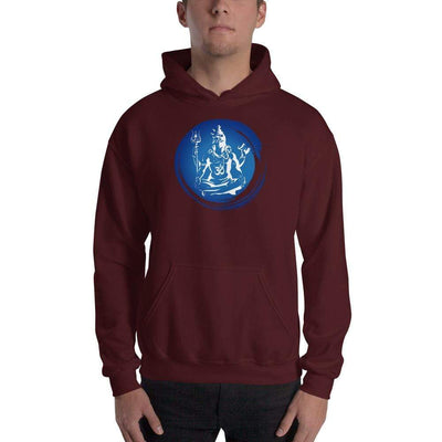 Maroon / S Bengali Unisex Heavy Blend Hooded Sweatshirt - Om