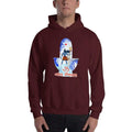 Maroon / S Bengali Unisex Heavy Blend Hooded Sweatshirt - Om Namah Shivay-02