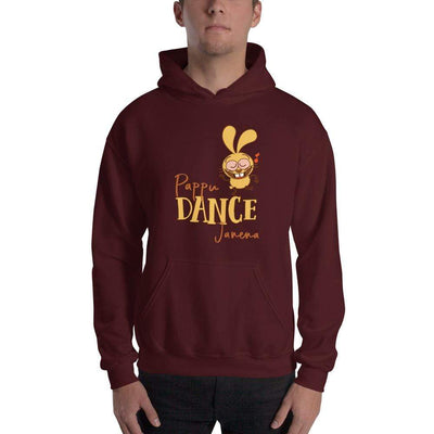 Maroon / S Bengali Unisex Heavy Blend Hooded Sweatshirt - Pappu Dance Janena