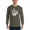 Military Green / S Bengali Ultra Cotton Long Sleeve T-Shirt -Bangla Rock