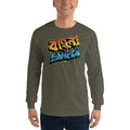 Military Green / S Bengali Ultra Cotton Long Sleeve T-Shirt - Bangla Swag