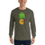 Military Green / S Bengali Ultra Cotton Long Sleeve T-Shirt - Bans Keno Jhare