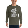 Military Green / S Bengali Ultra Cotton Long Sleeve T-Shirt -Bengal