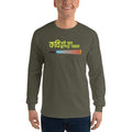 Military Green / S Bengali Ultra Cotton Long Sleeve T-Shirt - Kobi Kobi Bhab Chonder Obhab