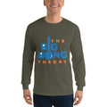 Military Green / S Bengali Ultra Cotton Long Sleeve T-Shirt - The Big Bong Theory