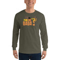 Military Green / S Bengali Ultra Cotton Long Sleeve T-Shirt - Tui Ki Parar Dada?