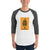 Men's 3/4th Sleeve Raglan T- Shirt - Am feeling Fine