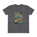 Men's V- Neck T Shirt - Onam Graffiti
