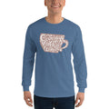 Men's Long Sleeve T-Shirt - Good days start with coffee