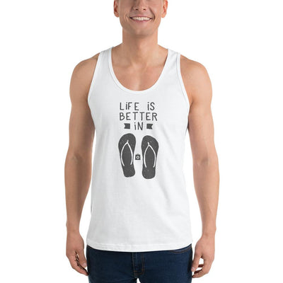 Men's Classic Tank Top - Flip-Flop through Life